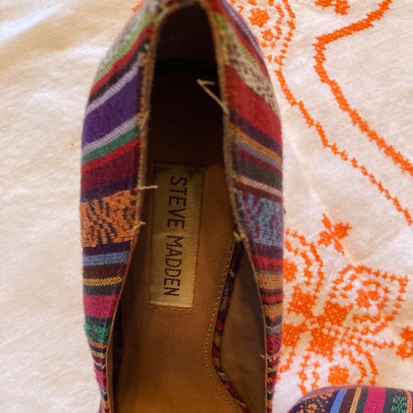 Steve Madden Pammyy Multicolor Nordic Platform - Picture 7 of 9